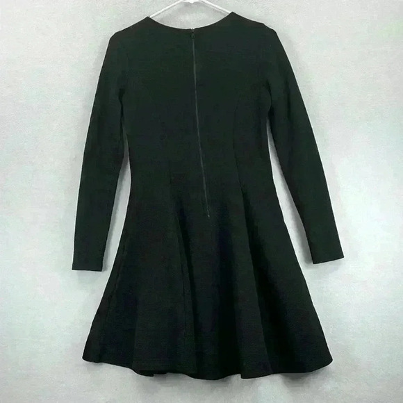 Bar III Women’s Dress Size M Black Fit & Flare with Front Cut-Out Minimalist - Picture 4 of 8